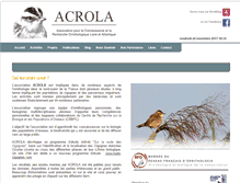 Tablet Screenshot of acrola.fr